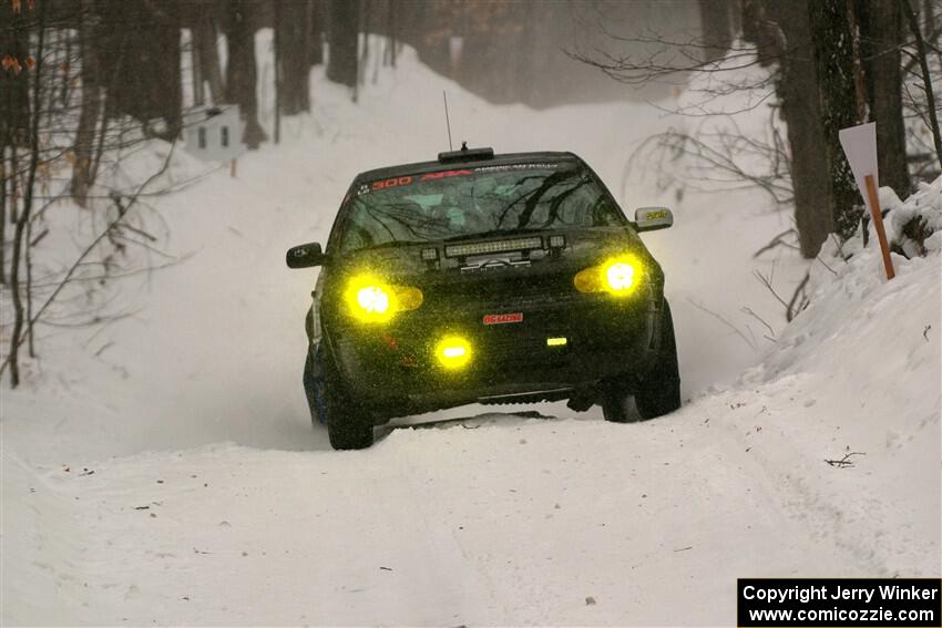 Chase Blakely / Mike Callaway VW GTI on SS12, Old State-Huff II.