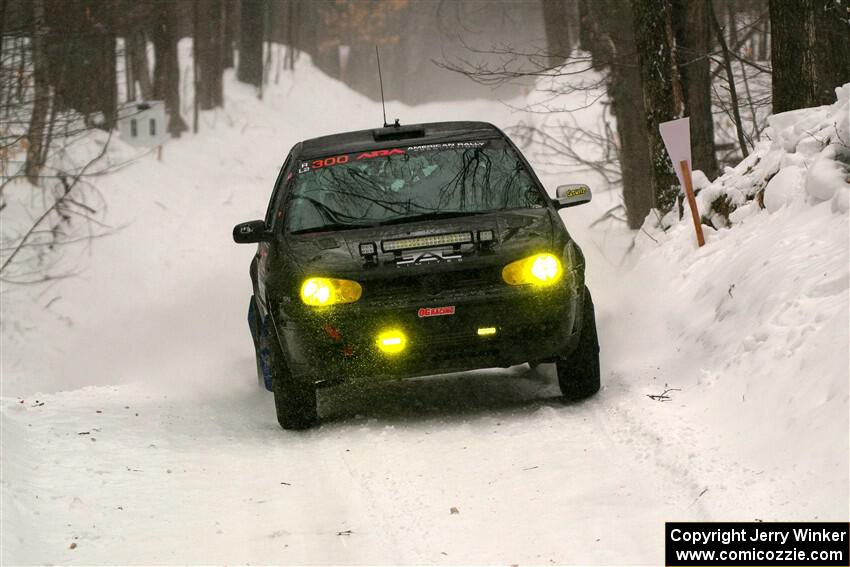 Chase Blakely / Mike Callaway VW GTI on SS12, Old State-Huff II.