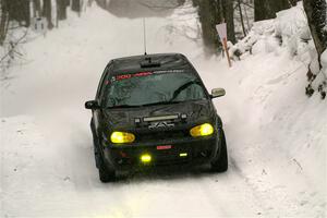Chase Blakely / Mike Callaway VW GTI on SS12, Old State-Huff II.