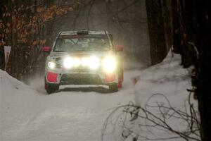 Brad Hayosh / Keegan Helwig Subaru WRX STi on SS12, Old State-Huff II.