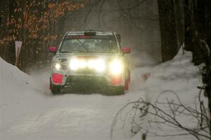 Brad Hayosh / Keegan Helwig Subaru WRX STi on SS12, Old State-Huff II.