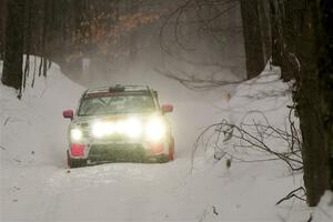 Brad Hayosh / Keegan Helwig Subaru WRX STi on SS12, Old State-Huff II.