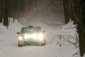 Brad Hayosh / Keegan Helwig Subaru WRX STi on SS12, Old State-Huff II.