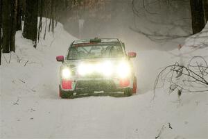 Brad Hayosh / Keegan Helwig Subaru WRX STi on SS12, Old State-Huff II.