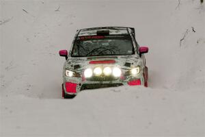 Brad Hayosh / Keegan Helwig Subaru WRX STi on SS12, Old State-Huff II.