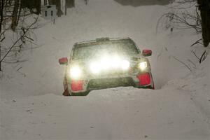Brad Hayosh / Keegan Helwig Subaru WRX STi on SS12, Old State-Huff II.