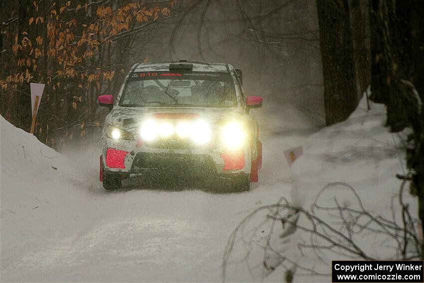 Brad Hayosh / Keegan Helwig Subaru WRX STi on SS12, Old State-Huff II.
