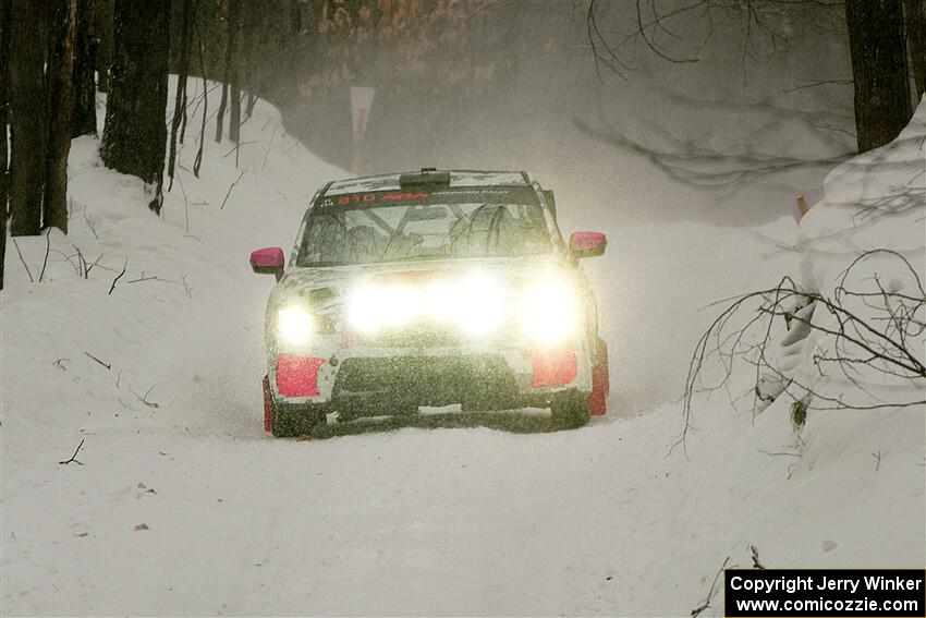Brad Hayosh / Keegan Helwig Subaru WRX STi on SS12, Old State-Huff II.