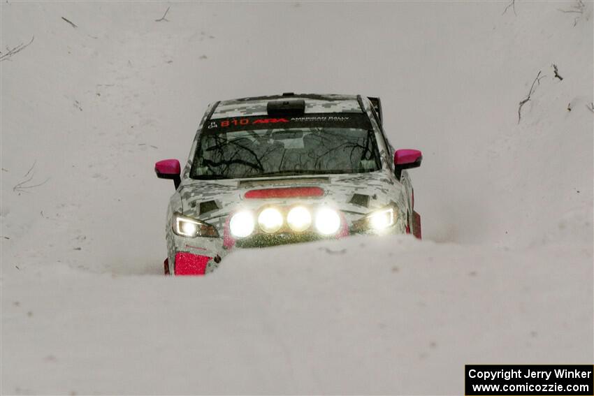 Brad Hayosh / Keegan Helwig Subaru WRX STi on SS12, Old State-Huff II.