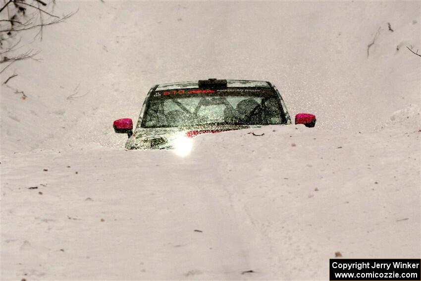 Brad Hayosh / Keegan Helwig Subaru WRX STi on SS12, Old State-Huff II.