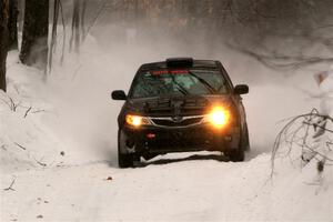 Jordan Buetow / Elena Huizar Subaru Impreza on SS12, Old State-Huff II.
