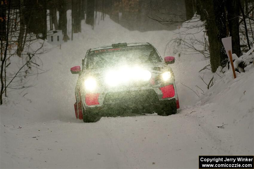 Brad Hayosh / Keegan Helwig Subaru WRX STi on SS12, Old State-Huff II.