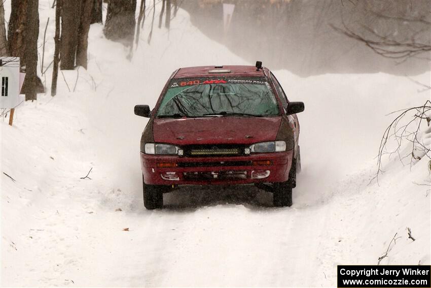 Naoki Ishibashi / Trevor Haight Subaru Impreza on SS12, Old State-Huff II.