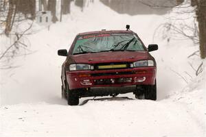 Naoki Ishibashi / Trevor Haight Subaru Impreza on SS12, Old State-Huff II.