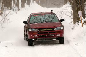 Naoki Ishibashi / Trevor Haight Subaru Impreza on SS12, Old State-Huff II.