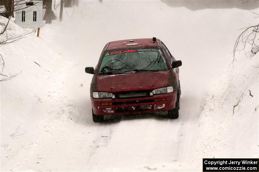 Naoki Ishibashi / Trevor Haight Subaru Impreza on SS12, Old State-Huff II.