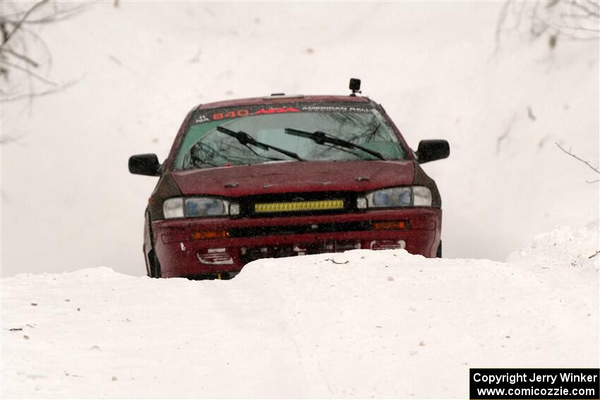 Naoki Ishibashi / Trevor Haight Subaru Impreza on SS12, Old State-Huff II.