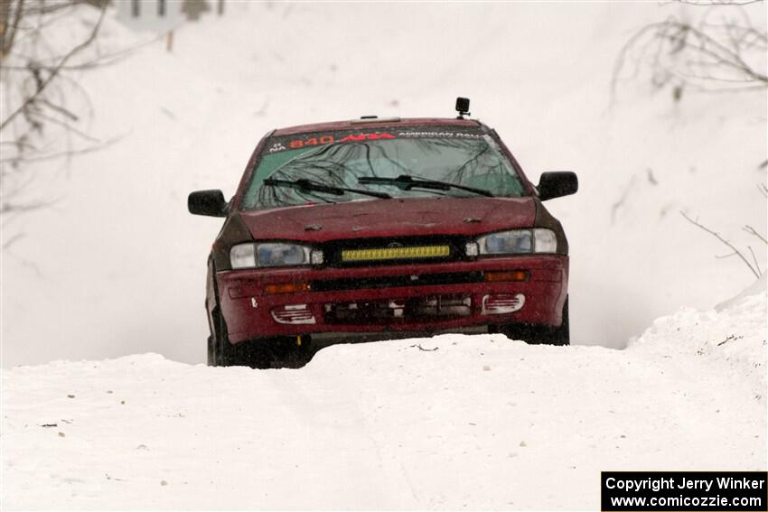 Naoki Ishibashi / Trevor Haight Subaru Impreza on SS12, Old State-Huff II.