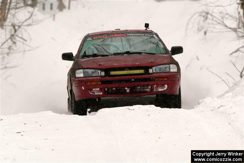 Naoki Ishibashi / Trevor Haight Subaru Impreza on SS12, Old State-Huff II.