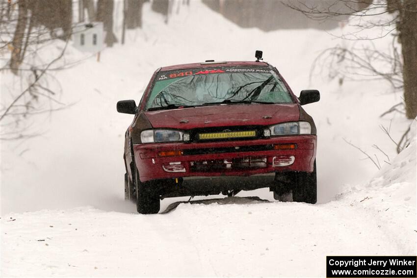 Naoki Ishibashi / Trevor Haight Subaru Impreza on SS12, Old State-Huff II.