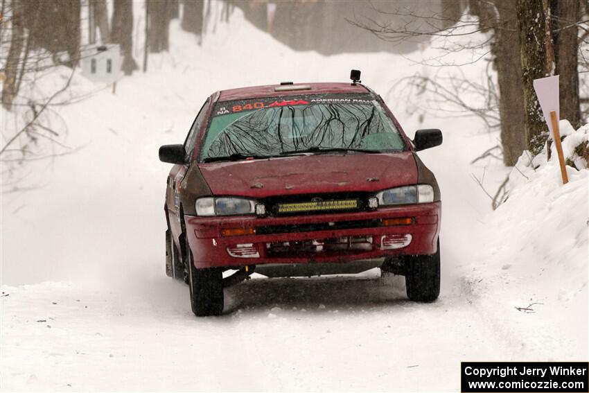 Naoki Ishibashi / Trevor Haight Subaru Impreza on SS12, Old State-Huff II.