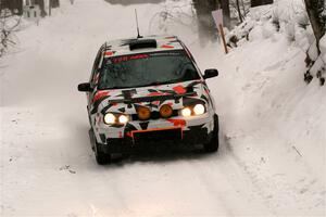 John Gusmano / Zack Goldstein VW GTI on SS12, Old State-Huff II.