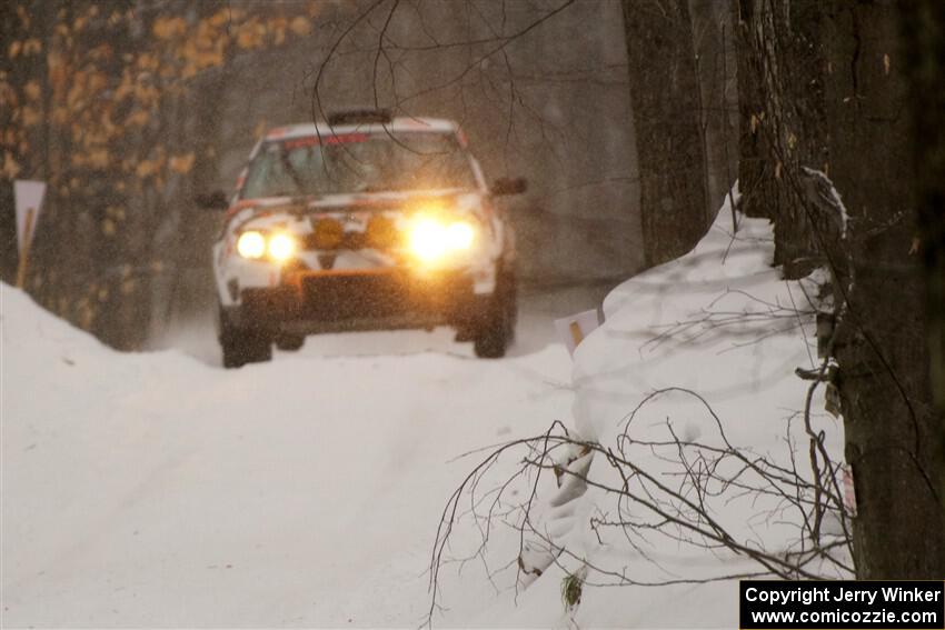 John Gusmano / Zack Goldstein VW GTI on SS12, Old State-Huff II.