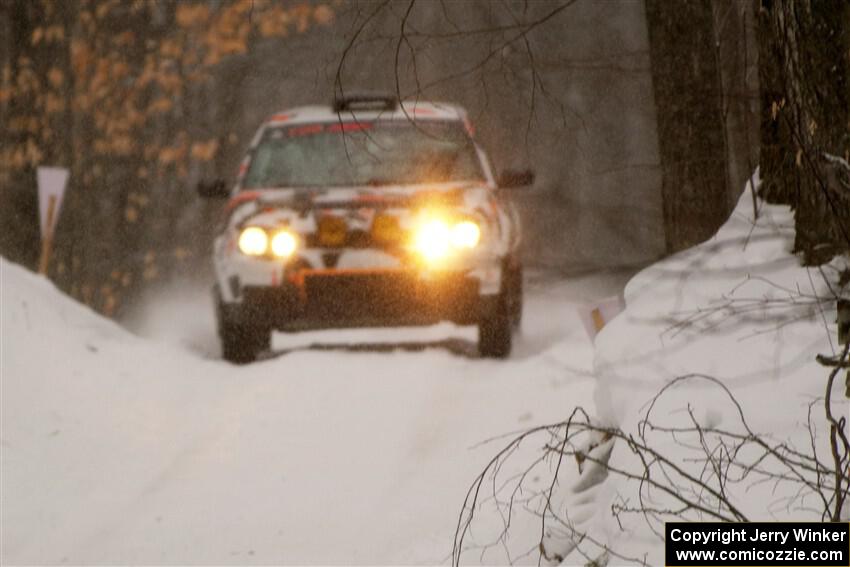 John Gusmano / Zack Goldstein VW GTI on SS12, Old State-Huff II.