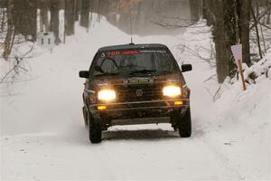 Erik Votipka / Clarissa Votipka VW Golf on SS12, Old State-Huff II.