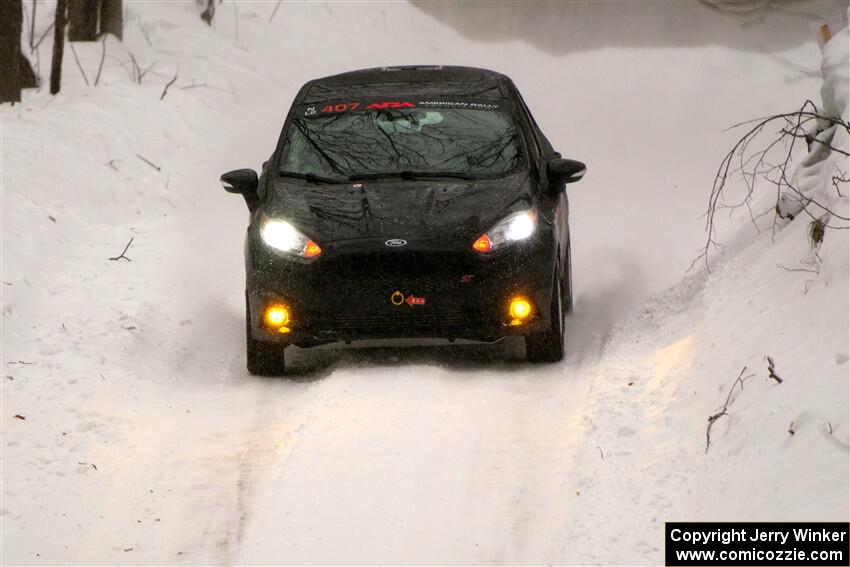 Nick Tippman / David Tippman Ford Fiesta ST on SS12, Old State-Huff II.
