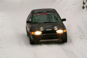 Russell Senior, Jr. / Cray Dumeah Ford Escort on SS12, Old State-Huff II.