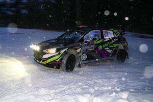 Patrick Gruszka / Aris Mantopoulos Hyundai i20 R5 on SS15, Shoreline-Sage Creek I.