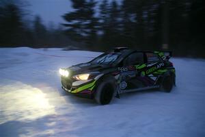 Patrick Gruszka / Aris Mantopoulos Hyundai i20 R5 on SS15, Shoreline-Sage Creek I.