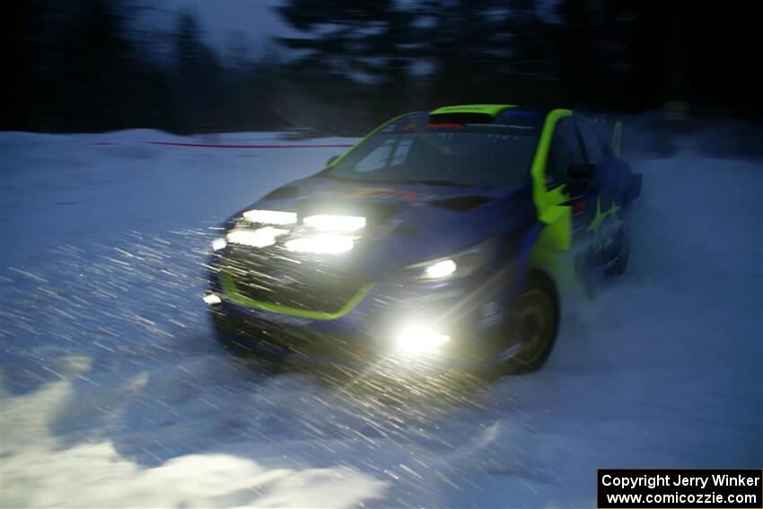 Brandon Semenuk / Keaton Williams Subaru WRX ARA25 on SS15, Shoreline-Sage Creek I.