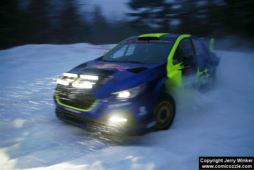 Brandon Semenuk / Keaton Williams Subaru WRX ARA25 on SS15, Shoreline-Sage Creek I.