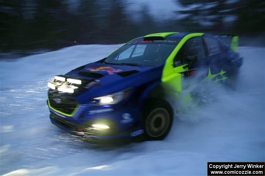Brandon Semenuk / Keaton Williams Subaru WRX ARA25 on SS15, Shoreline-Sage Creek I.