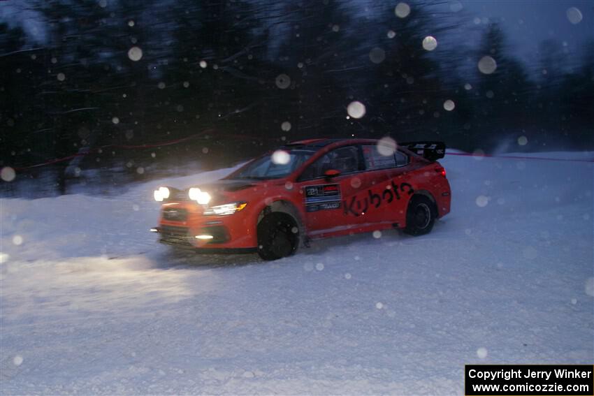 Conner Martell / Alex Gelsomino Subaru WRX STi on SS15, Shoreline-Sage Creek I.