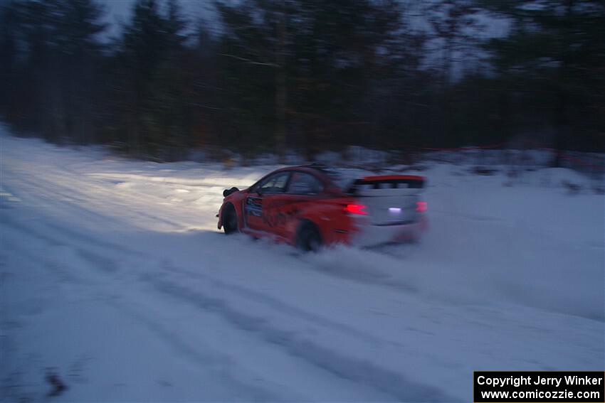 Conner Martell / Alex Gelsomino Subaru WRX STi on SS15, Shoreline-Sage Creek I.
