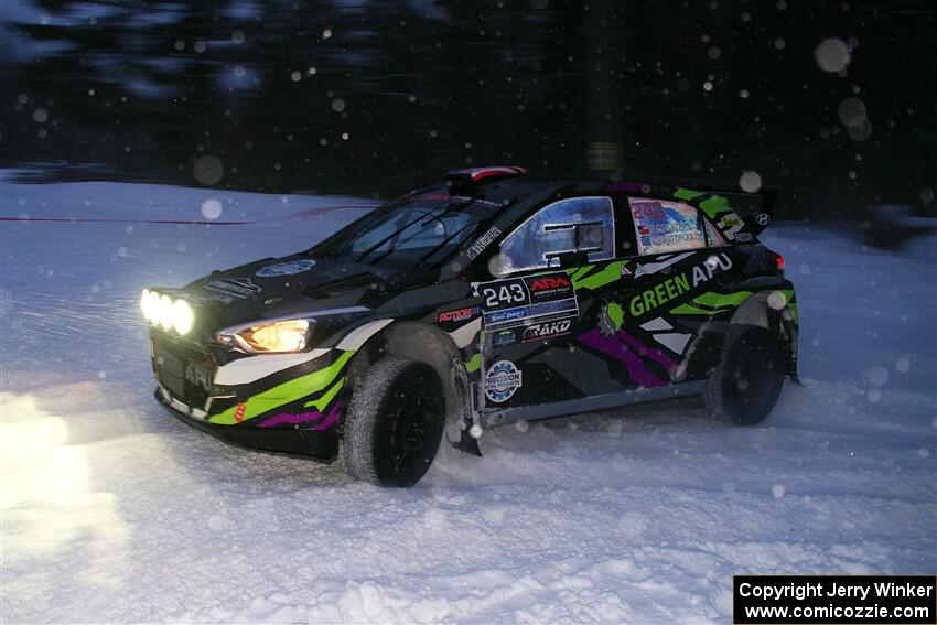 Patrick Gruszka / Aris Mantopoulos Hyundai i20 R5 on SS15, Shoreline-Sage Creek I.