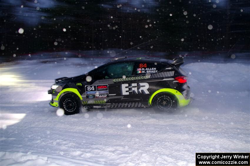 Nick Allen / Martin Brady Ford Fiesta Rally3 on SS15, Shoreline-Sage Creek I.