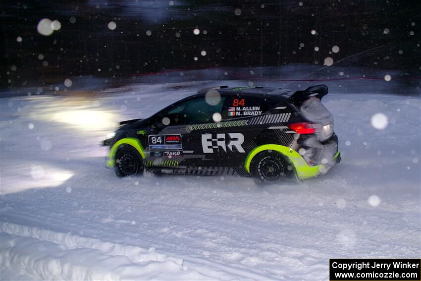 Nick Allen / Martin Brady Ford Fiesta Rally3 on SS15, Shoreline-Sage Creek I.