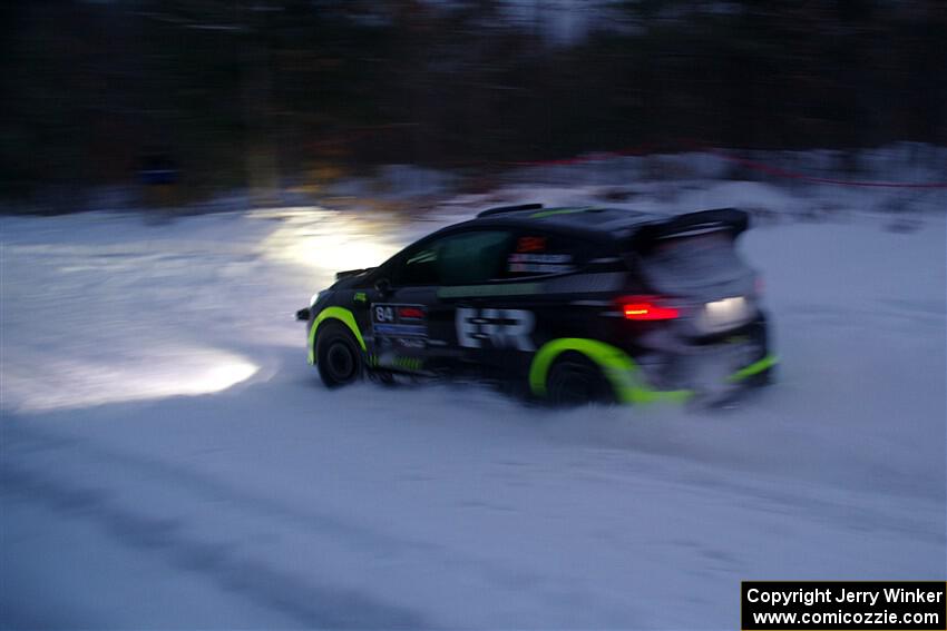 Nick Allen / Martin Brady Ford Fiesta Rally3 on SS15, Shoreline-Sage Creek I.