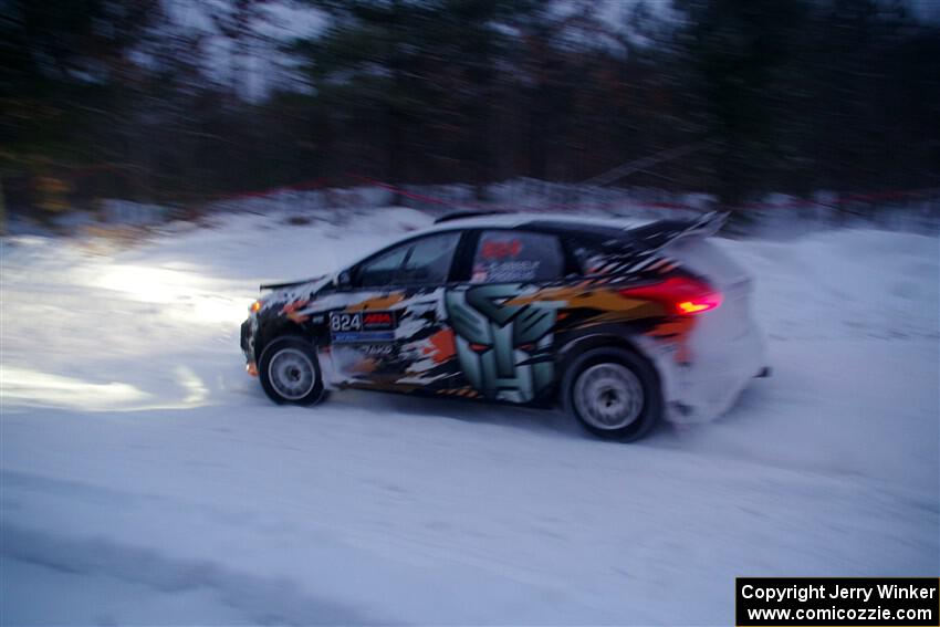Cameron Steely / Bryce Proseus Ford Focus RS on SS15, Shoreline-Sage Creek I.