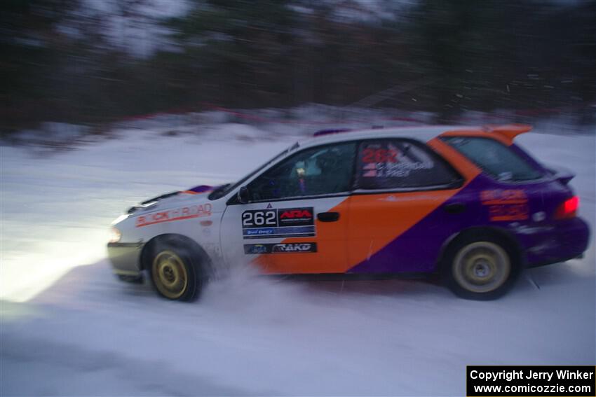 Camden Sheridan / Jeremy Frey Subaru Impreza Outback Sport on SS15, Shoreline-Sage Creek I.