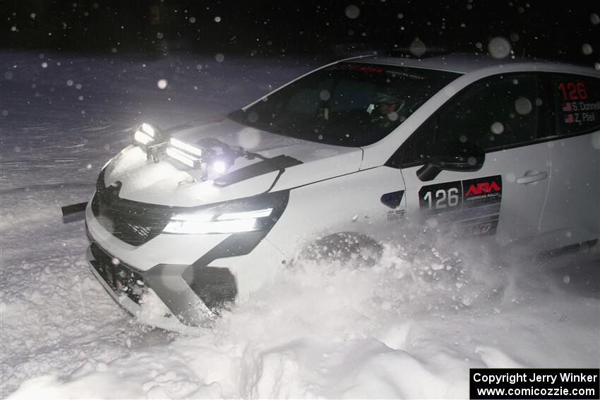 Sean Donnelly / Zach Pfeil Renault Clio Rally3 on SS15, Shoreline-Sage Creek I.