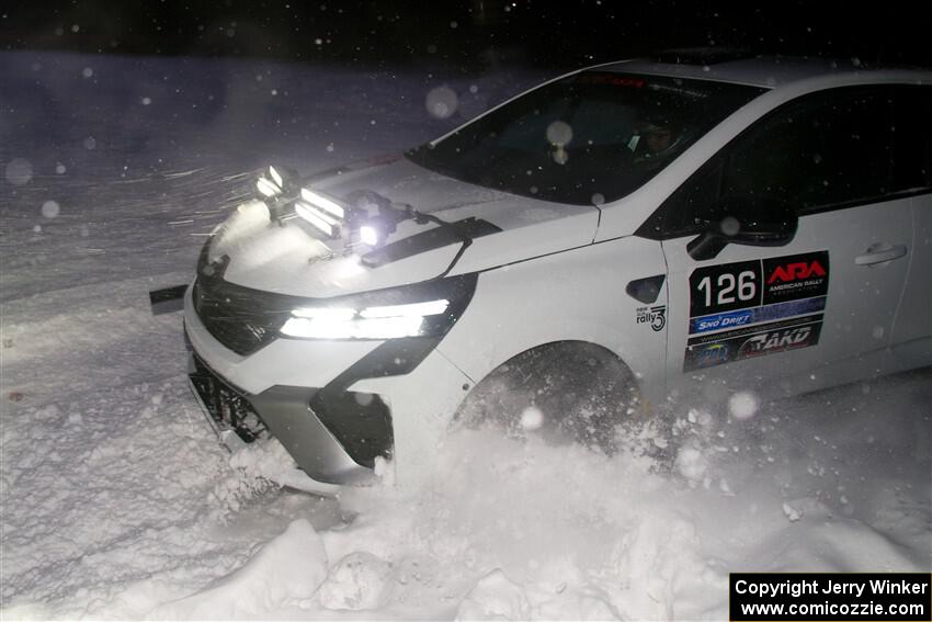 Sean Donnelly / Zach Pfeil Renault Clio Rally3 on SS15, Shoreline-Sage Creek I.