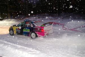 Matt Nykanen / Lars Anderson BMW 328i on SS15, Shoreline-Sage Creek I.