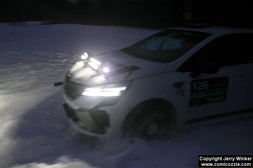 Sean Donnelly / Zach Pfeil Renault Clio Rally3 on SS15, Shoreline-Sage Creek I.