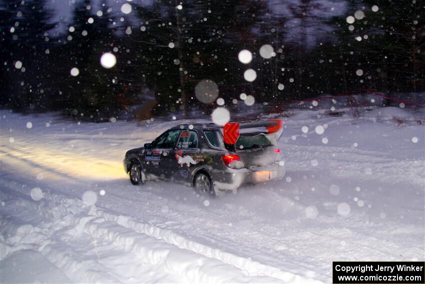 Dan Shirley / Stirling Fazio Subaru Impreza Outback Sport on SS15, Shoreline-Sage Creek I.