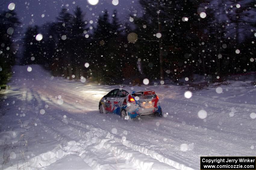 Chris Cyr / Glen Ray Ford Fiesta ST on SS15, Shoreline-Sage Creek I.